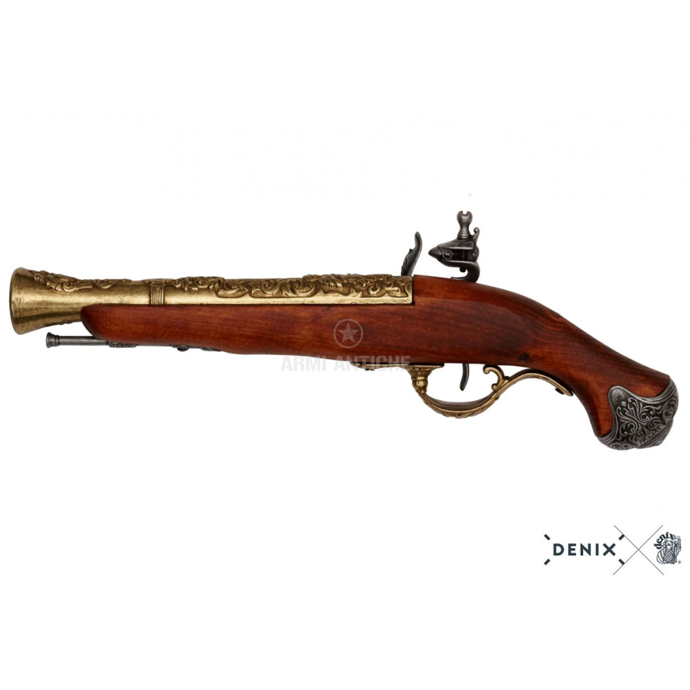 Pistola a trabucco londinese S XVIII