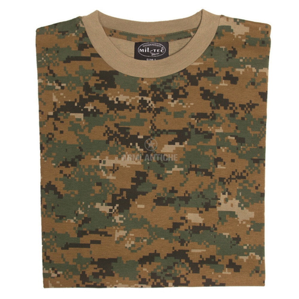 T-SHIRT IN COTONE MARPAT MIL-TEC  S/M/L/XL