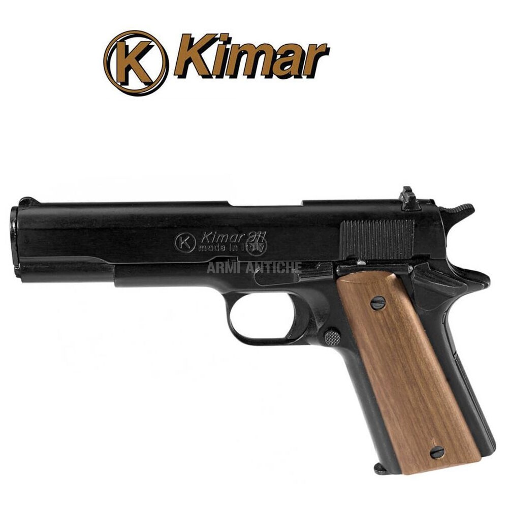 Pistola a salve modello 911 calibro 8 mm nera marca Kimar made in Italy 