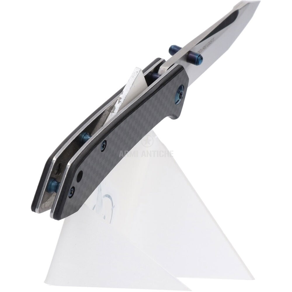 Coltellino  TOKISU  carbon fiber  lama  in acciaio 7Cr17Mov 18451