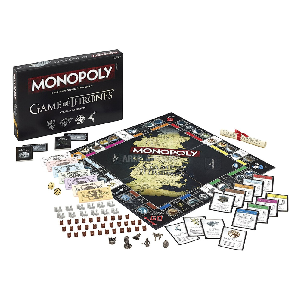 MONOPOLY Dedicato Game of  Thrones  29100.22  Noble Collection