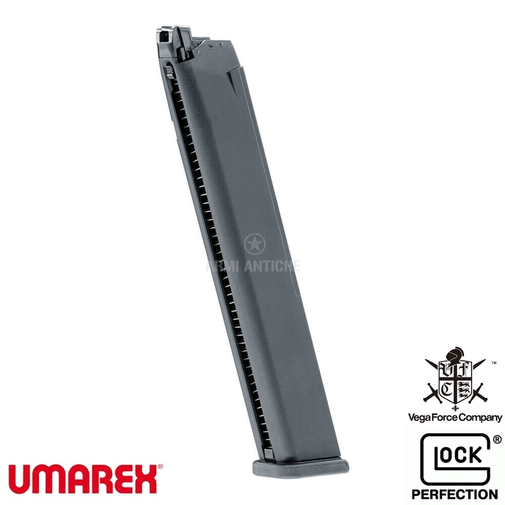 Caricatore a gas 50 colpi per pistole softair Glock 18C - Umarex by VFC codice UM-2.6419.1