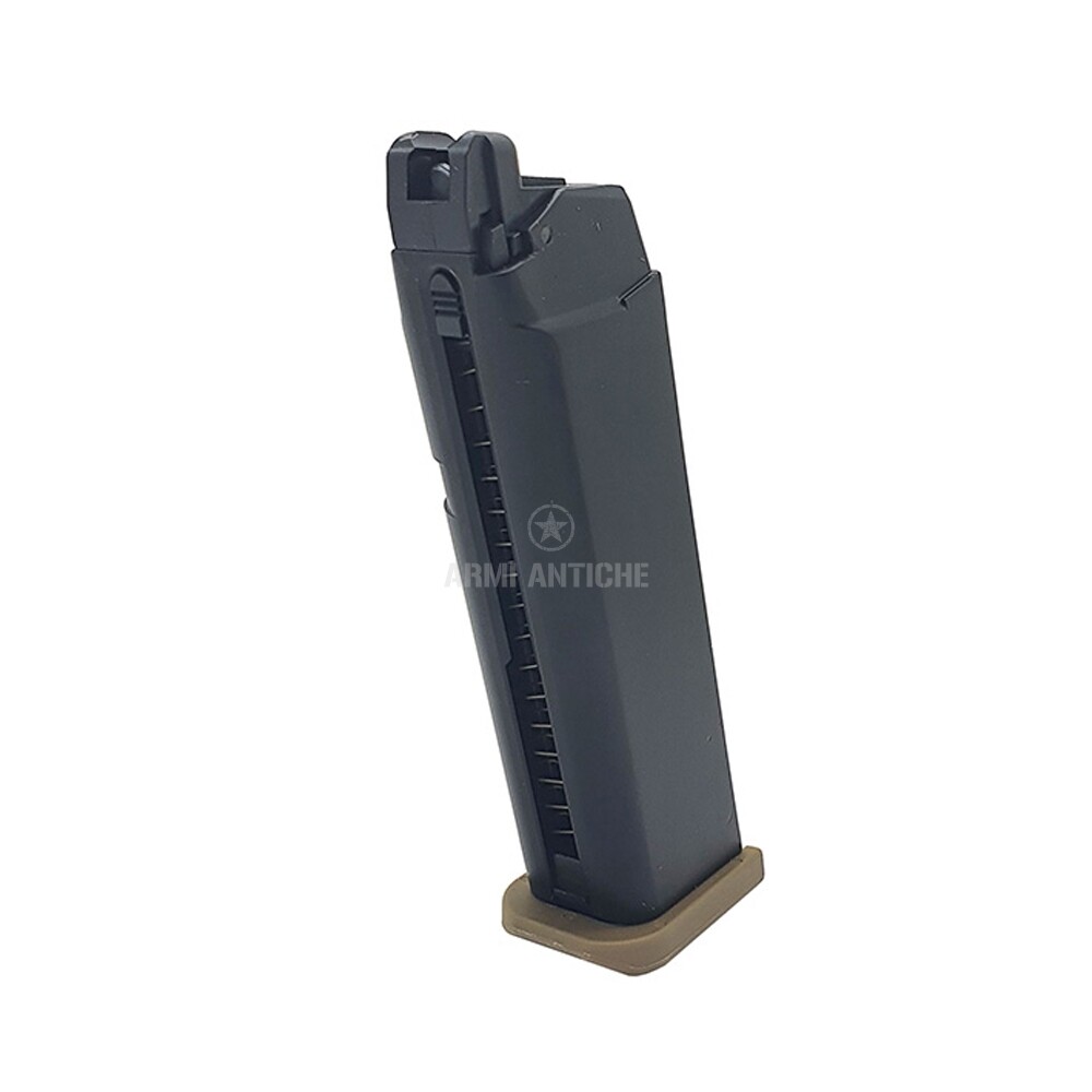 Caricatore a Gas per serie Glock 17/18 - Tan - 22 BBs - WE (310776)