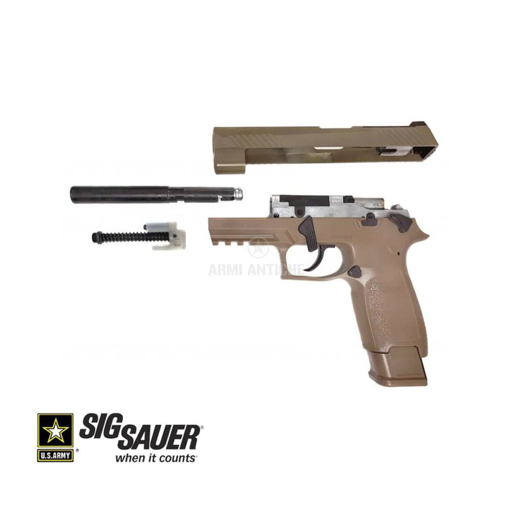 Pistola SIG SAUER M17  blowbalck 4,5 mm (.177) - >7,5 Joule - tan - Sig Sauer (380271)