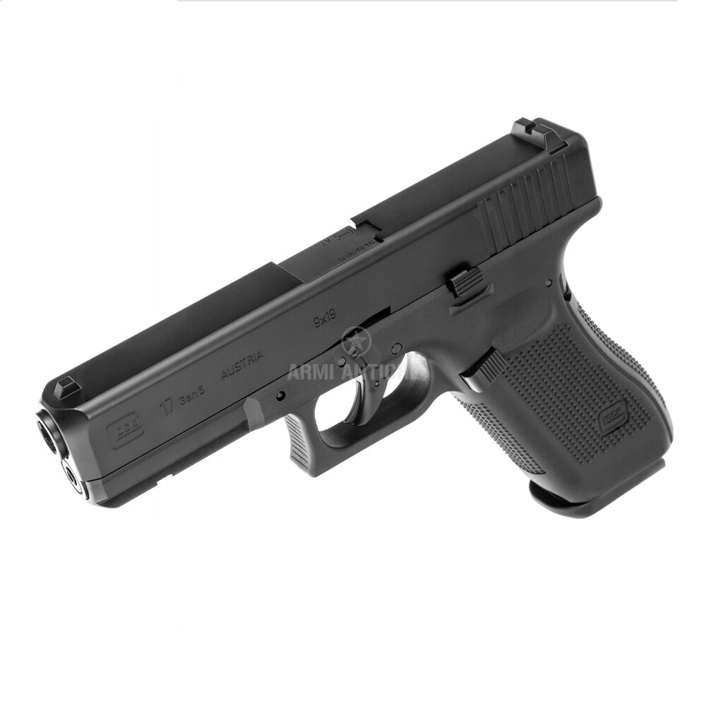Pistola Glock G17 Gen5 a Co2 - Nero - 4,5 mm (.177) - <7,5 Joule - Umarex (UM-5.8369)
