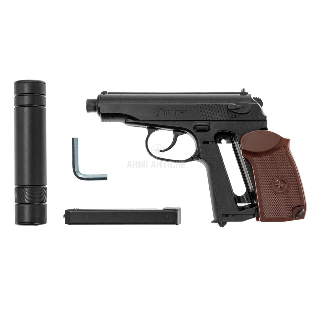 Pistola a Co2 PM KGB Cal. 4,5 mm (.177) BB - Umarex Legends  - Solo Negozio 