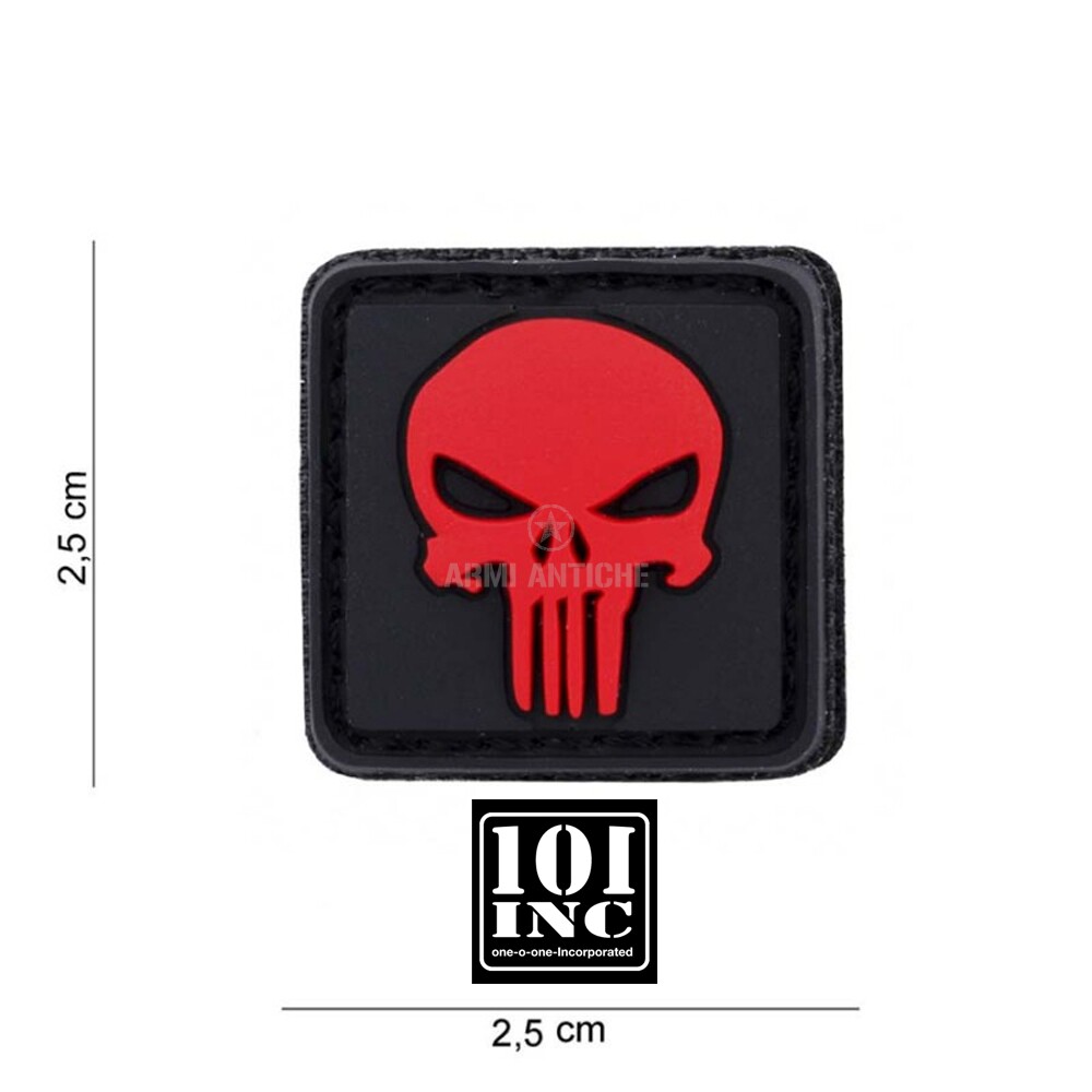 Patch 3D PVC con Velcro 