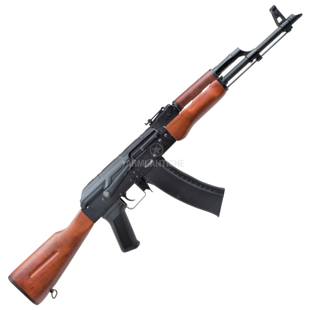 Fucile Elettrico AK-74 Full Metal e Vero Legno Nero D|Boys Offerta Combo