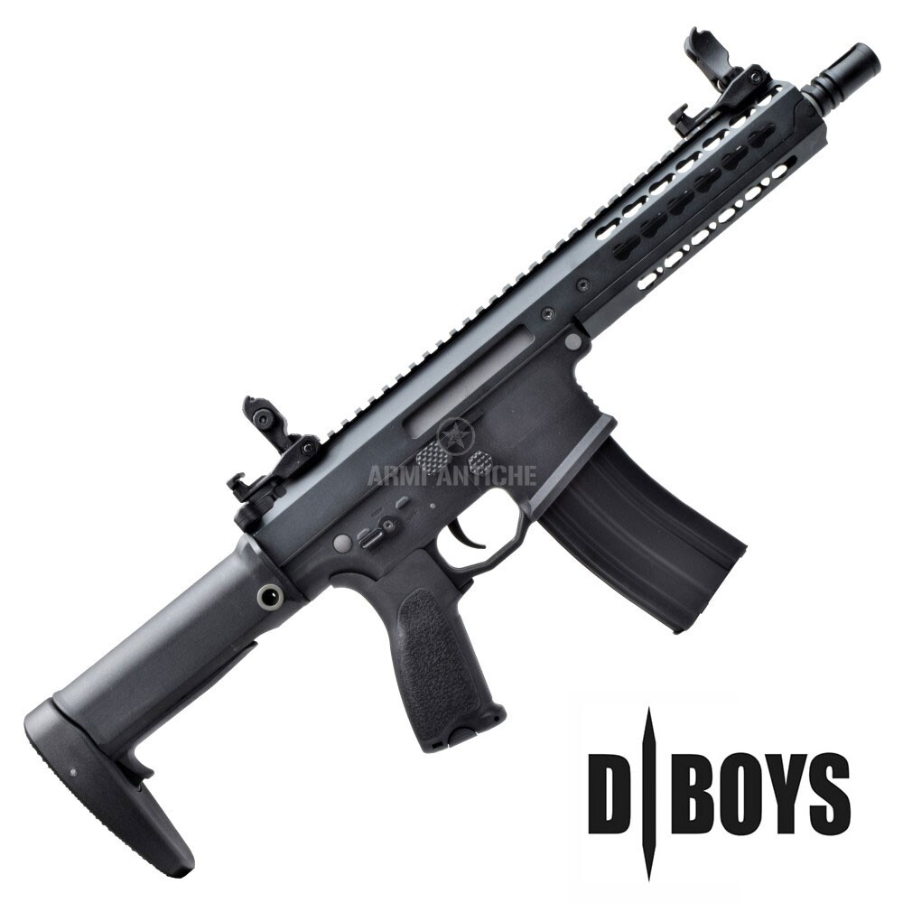 Fucile elettrico softair M4-SHORT  KEYMOD  SYSTEM  D|BOYS  