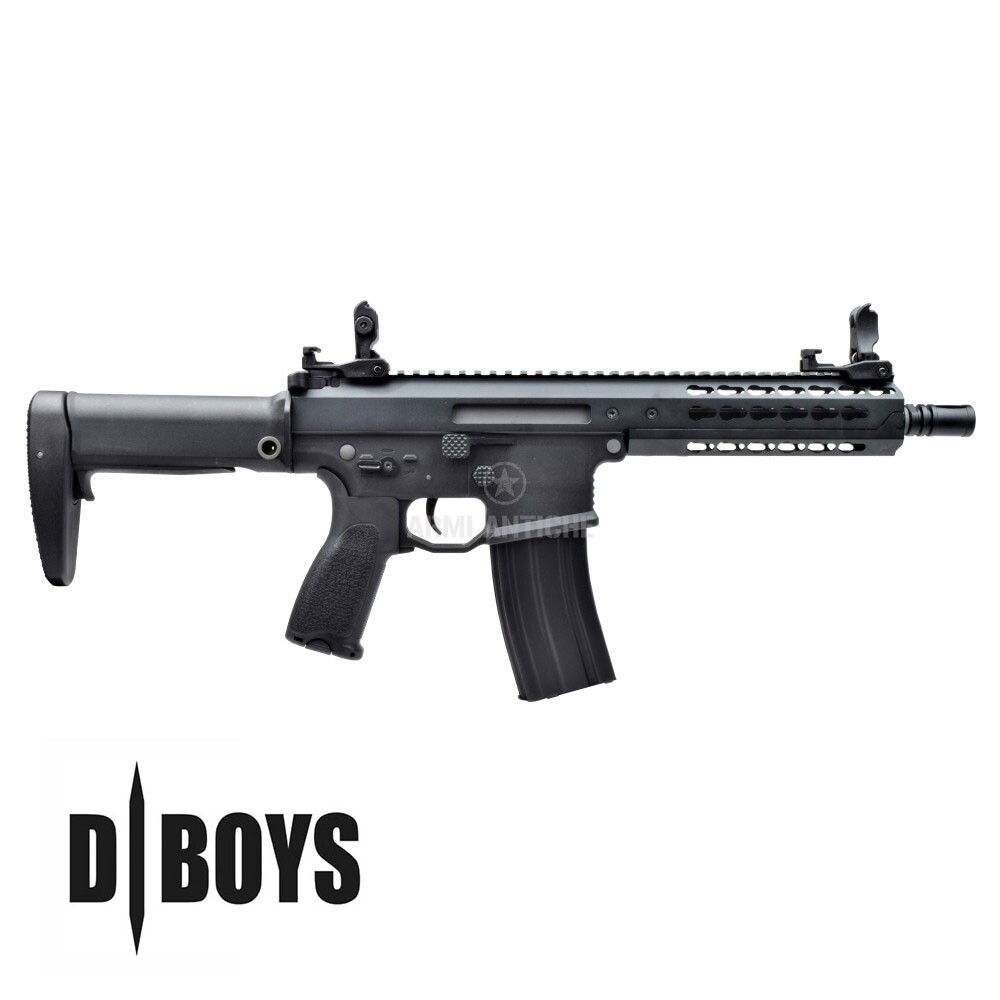 Fucile elettrico softair M4-SHORT  KEYMOD  SYSTEM  D|BOYS  