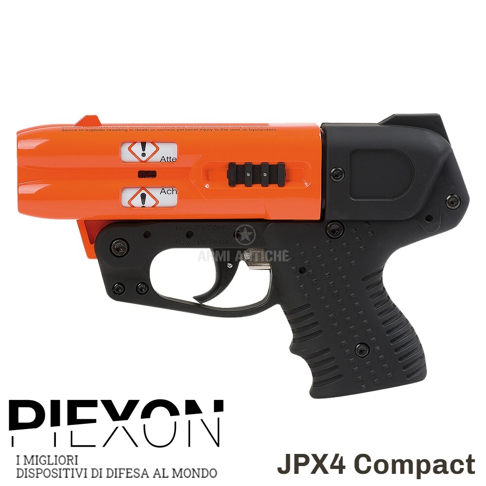 Pistola Spray al Peperoncino JPX4 Compact PIEXON - Colpi INLCUSI