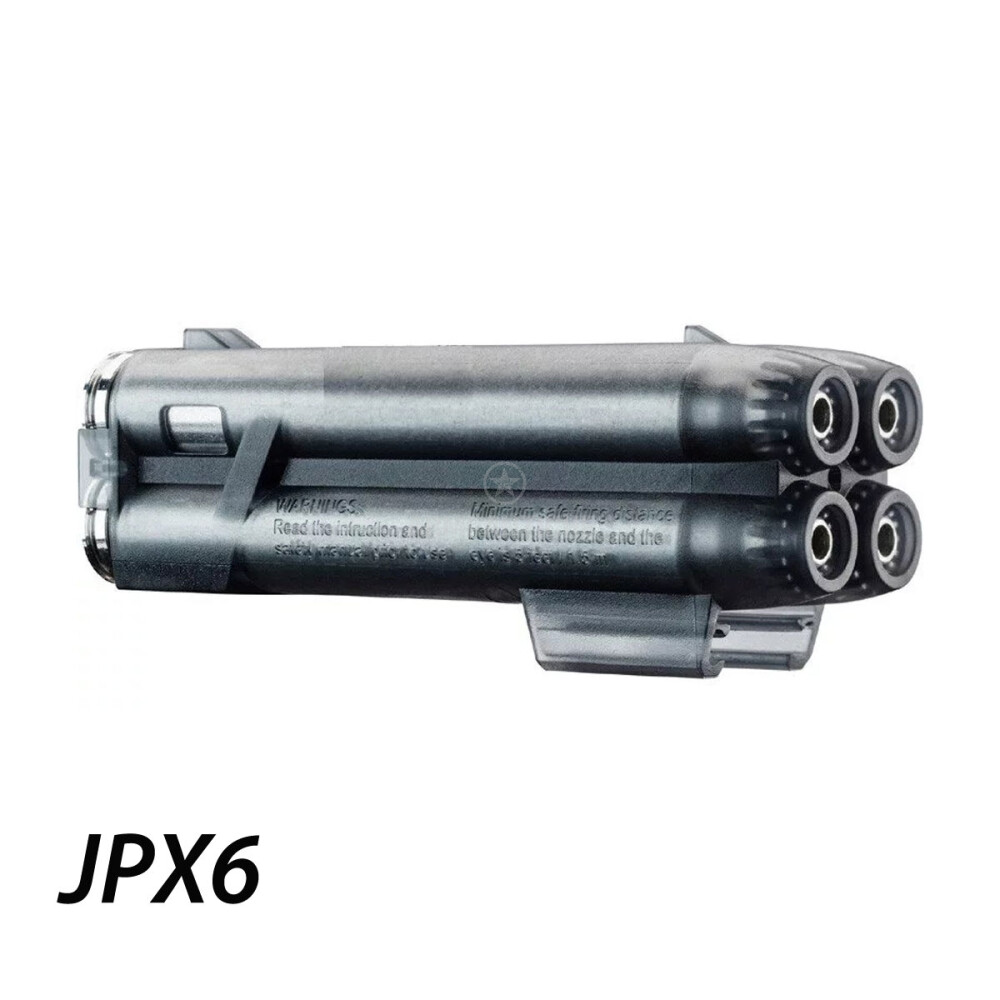 kit 4 Cartucce al Peperoncino OC per Pistola al Peperoncino Anti-Aggressione JPX6 PIEXON