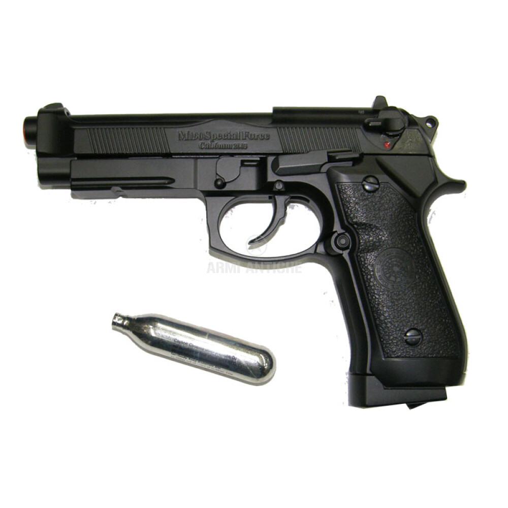 Pistola Softair BERETTA  92A1 A CO2  SCARRELLANTE FULL METAL