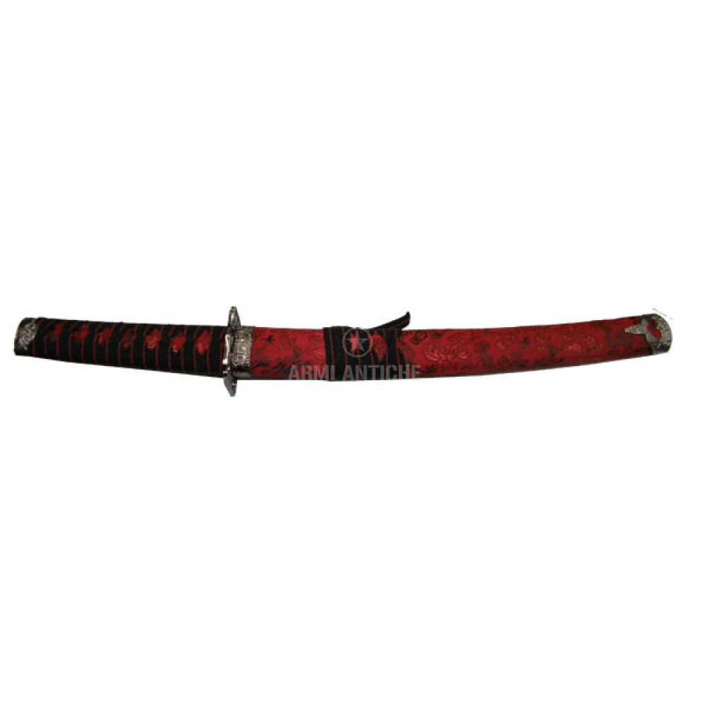 KATANA CORTA SETA ROSSA