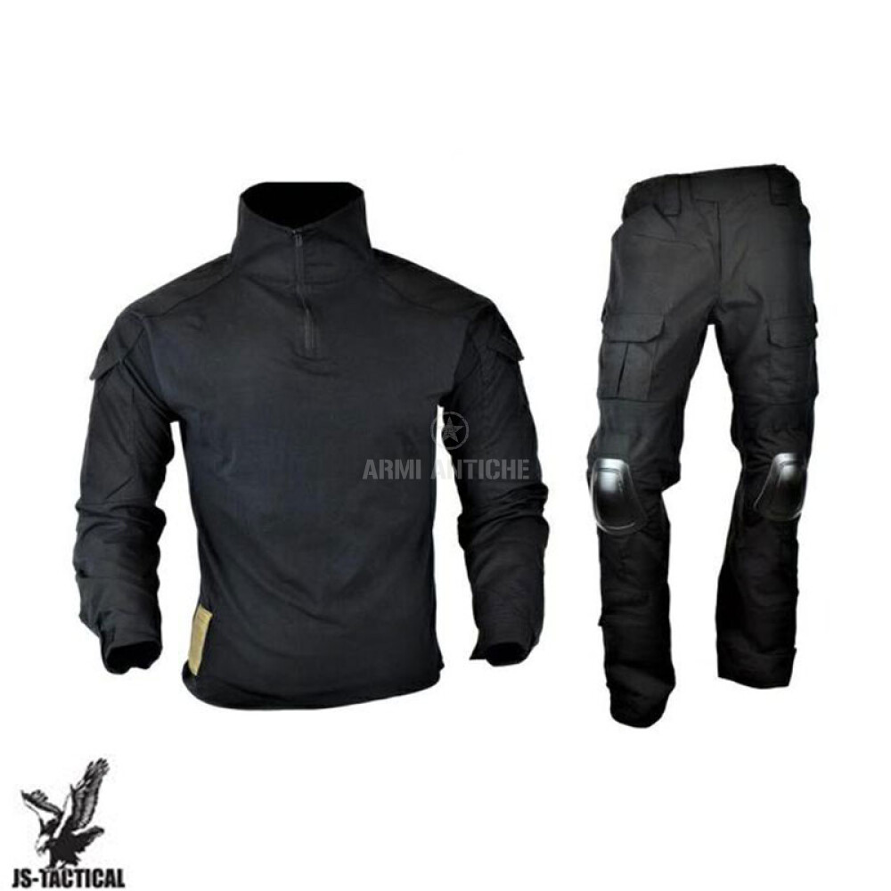 Divisa completa Combat Warrior Black Js Tactical (JSWAR-BK)