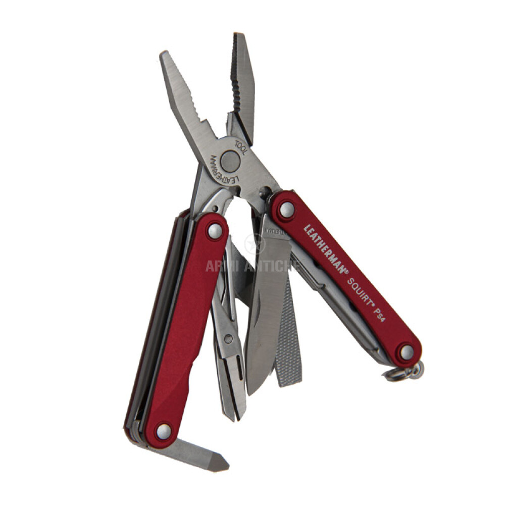 LEATHERMAN SQUIRT PS4 ROSSO