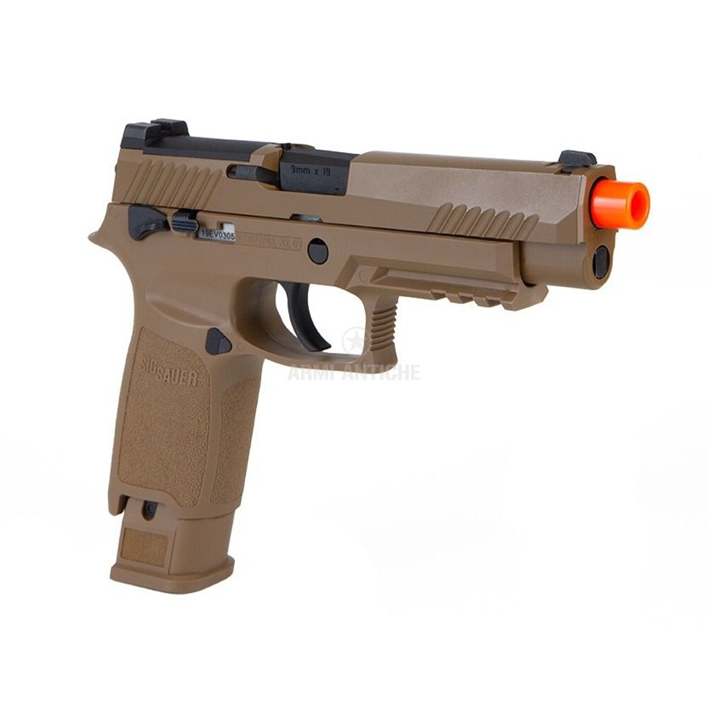 Pistola softair scarrellante a Co2 Proforce M17 P320 colore tan DST - Sig Sauer