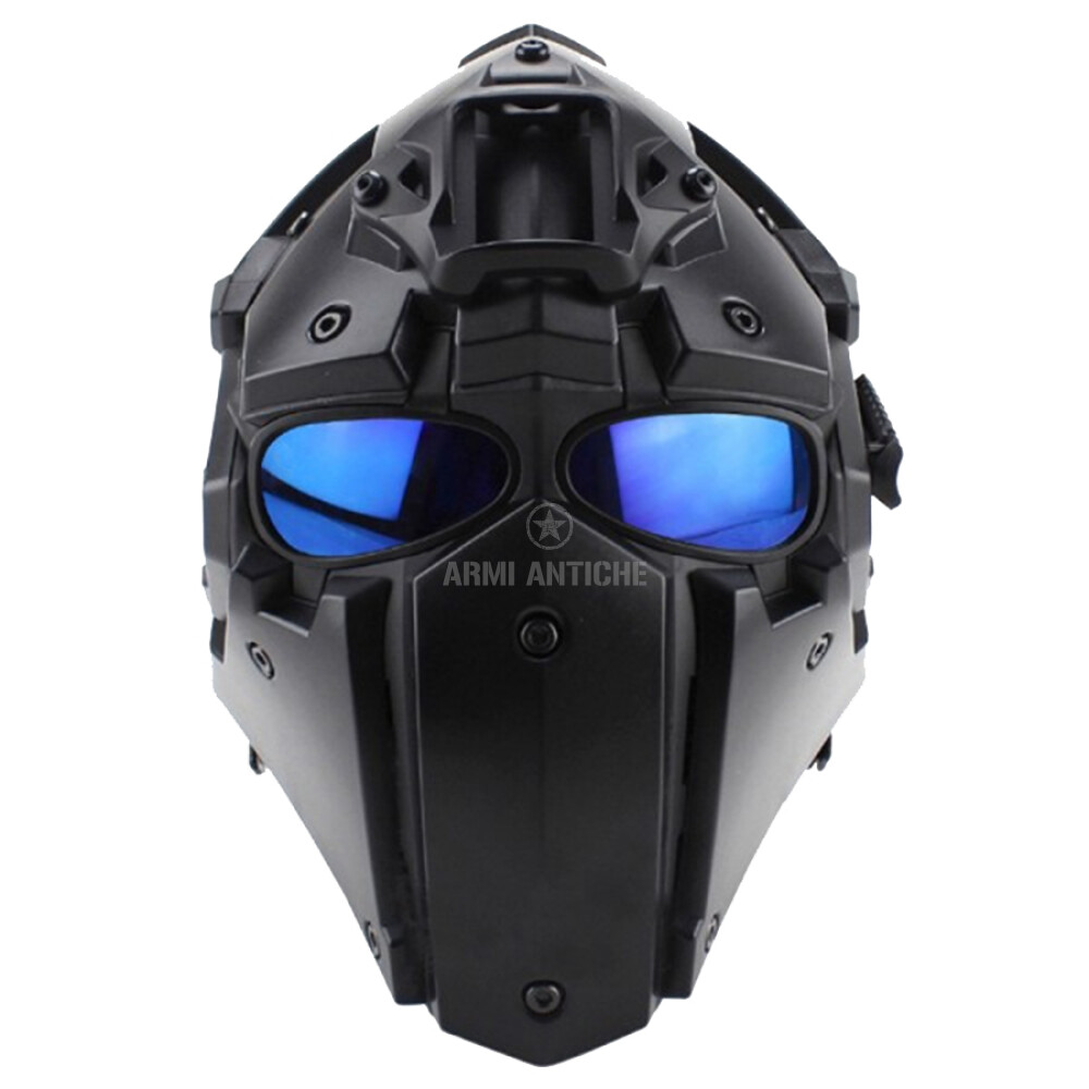 Maschera con elmetto nera RONIN FAN FULL FACE Emerson (BD-6646B)