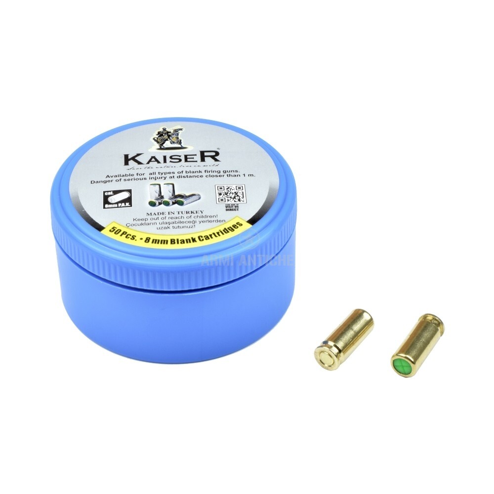 Cartucce a salve calibro 8MM - Kaiser (KA8)