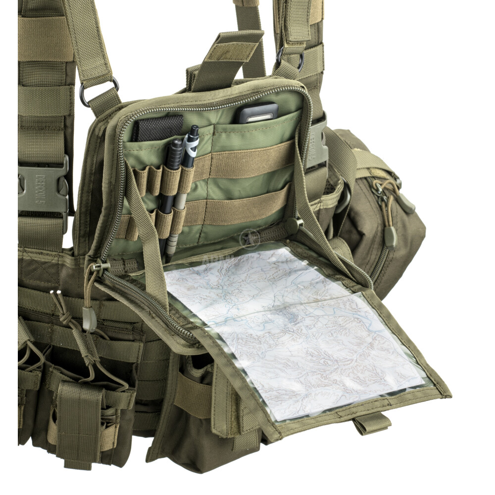 Chest Rig multiruolo colore OD green - Defcon5 (D5-RC906 OD)