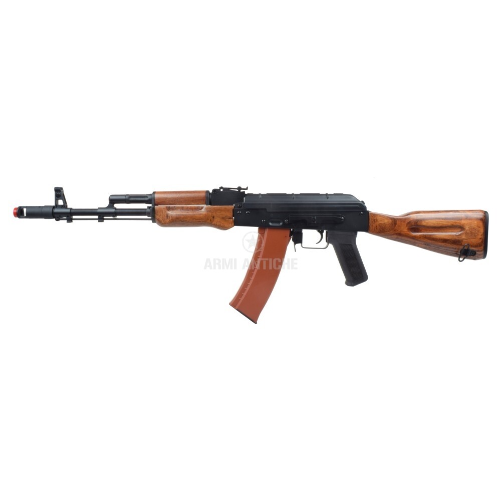 Fucile Elettrico AK-74 CM048 Metallo e Vero Legno Completo Cyma