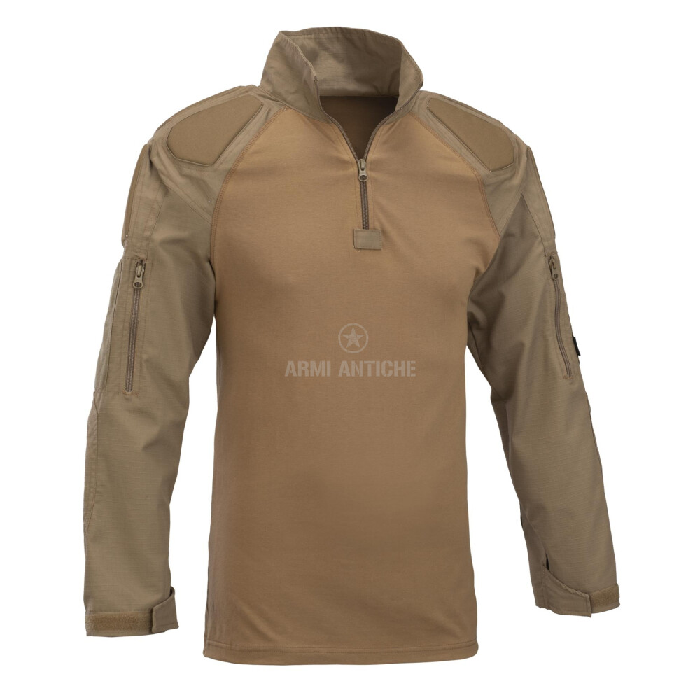 Combat shirt con protezioni nelle braccia colore coyote tan - Defcon5 (D5-3433 CT)