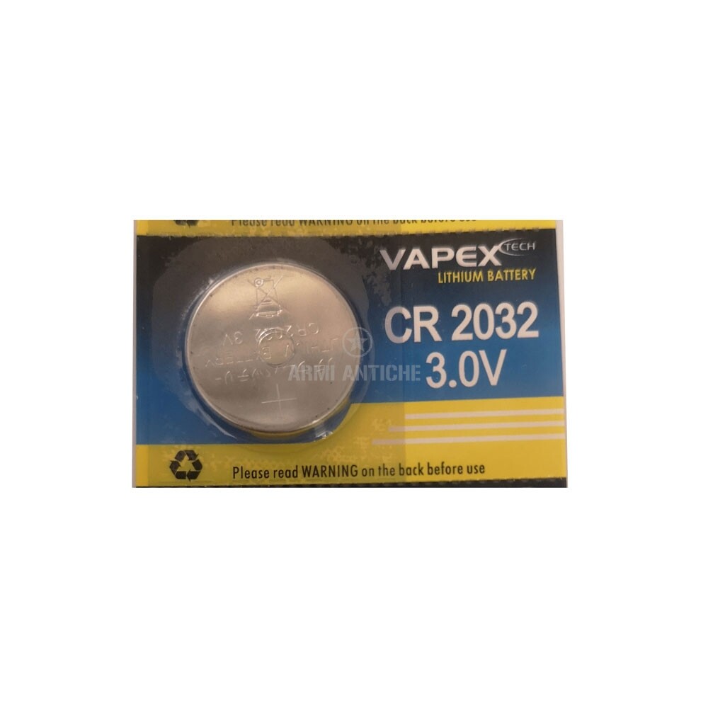 Batteria VAPEX lithium CR2032 (3v)