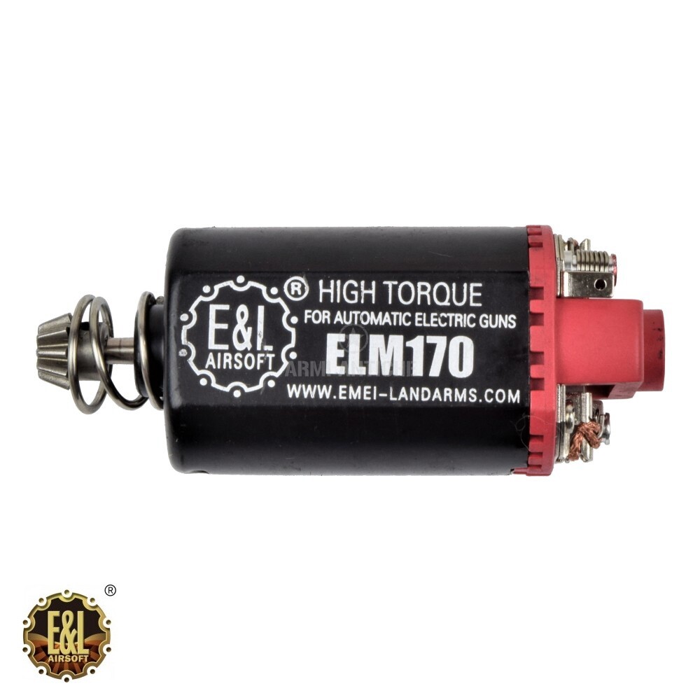 Motore per softair High Torque ELM170 ad albero corto - marca E&L 