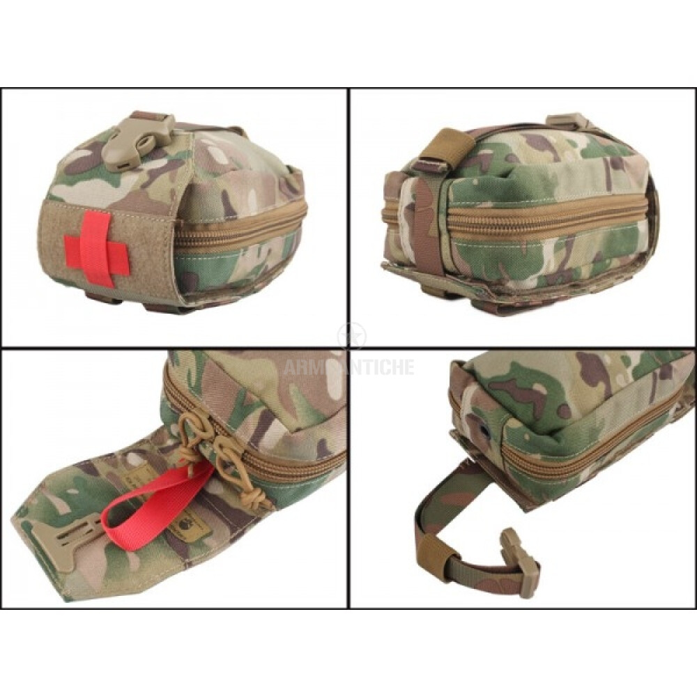 Tasca Kit Pronto Soccorso Multicam Nero Gear 