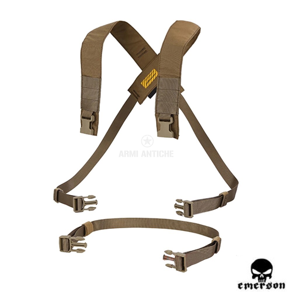 Chest Rig X-Harness Kit Coyote Brown Tan EmersonGear