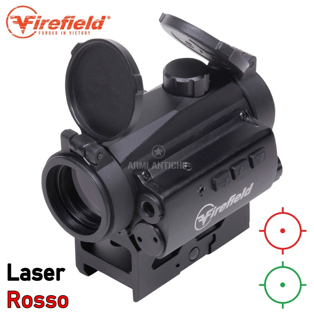 Red Dot Impulse 1x22 Compact Sight con Laser Rosso Nero Firefield®