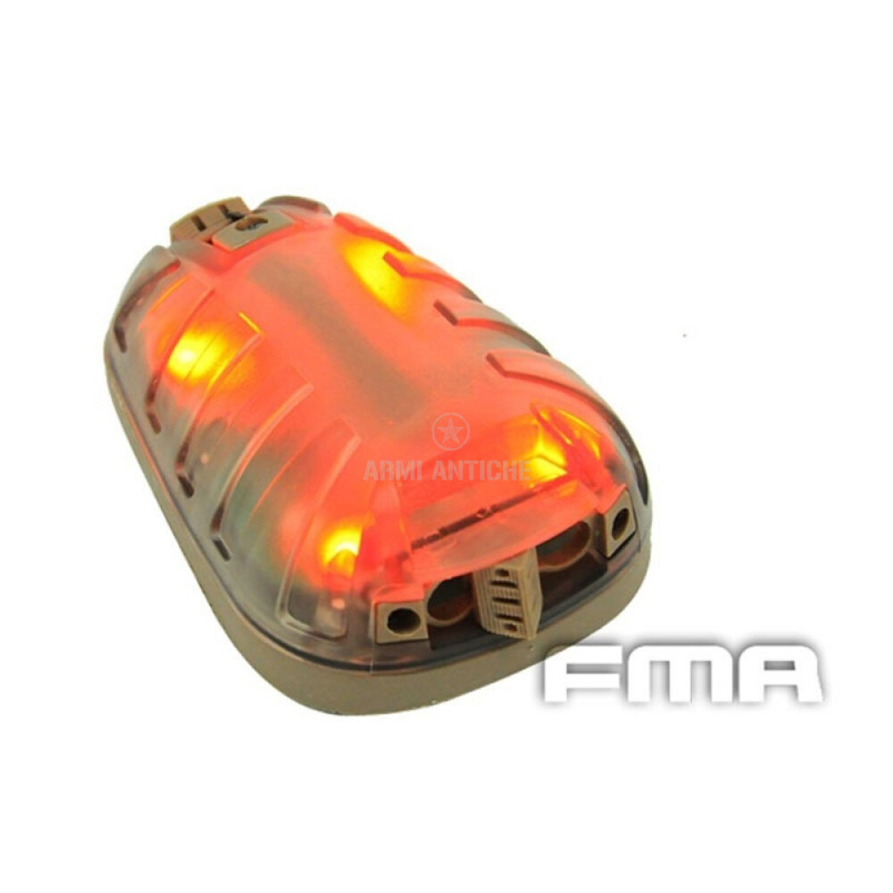 Luce rossa da elmo Star 6 FMA (FA-TB537)