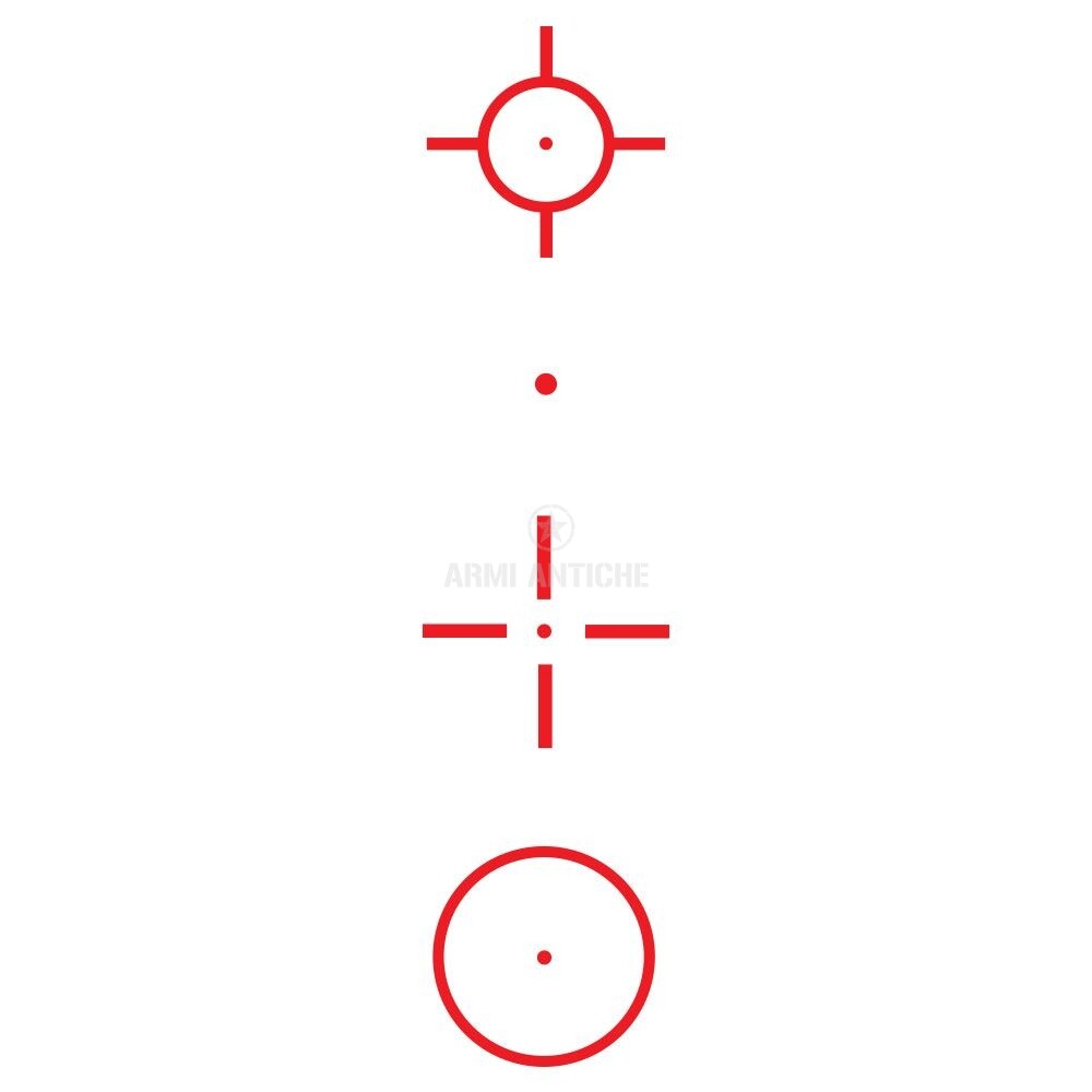 Red Dot Impact 31x22 Reflex Sight con Laser Rosso Nero Firefield®