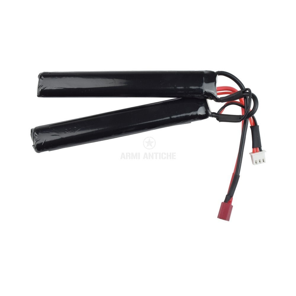 Batteria softair LiPo 7.4v - 2000mAh 20C Nunchuck connettore DEANS  Fuel-RC