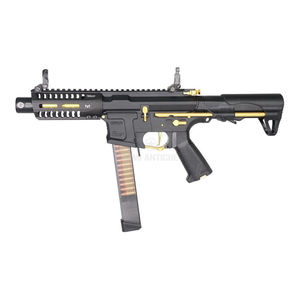 Fucile elettrico da softair ARP9 CQB Carbine CM16 AEG ASG Gold Stealth - G&G