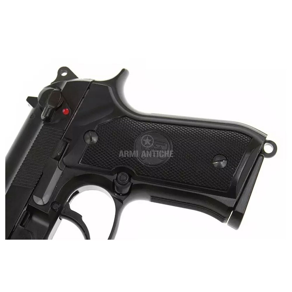 Pistola softair a gas Beretta F92 scarrellante, full-metal - KJW (GB- 9606)