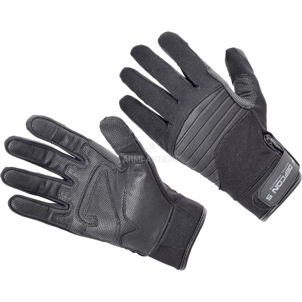 Guanti tattici con Armortex colore nero - Defcon5 (D5-GL320PPG B)