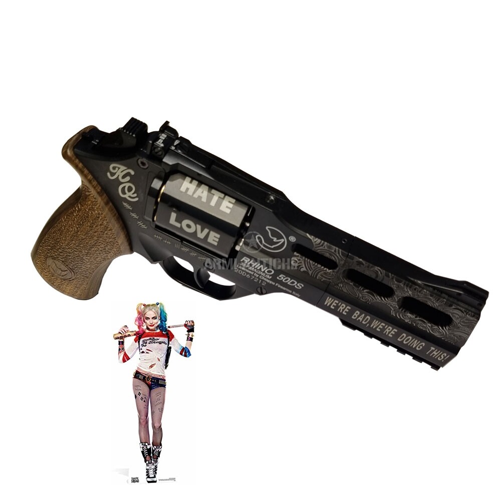 Revolver softair a Co2 Rhino 50DS 357 Magnum 6 mm HARLEY QUINN Edizione Limitata