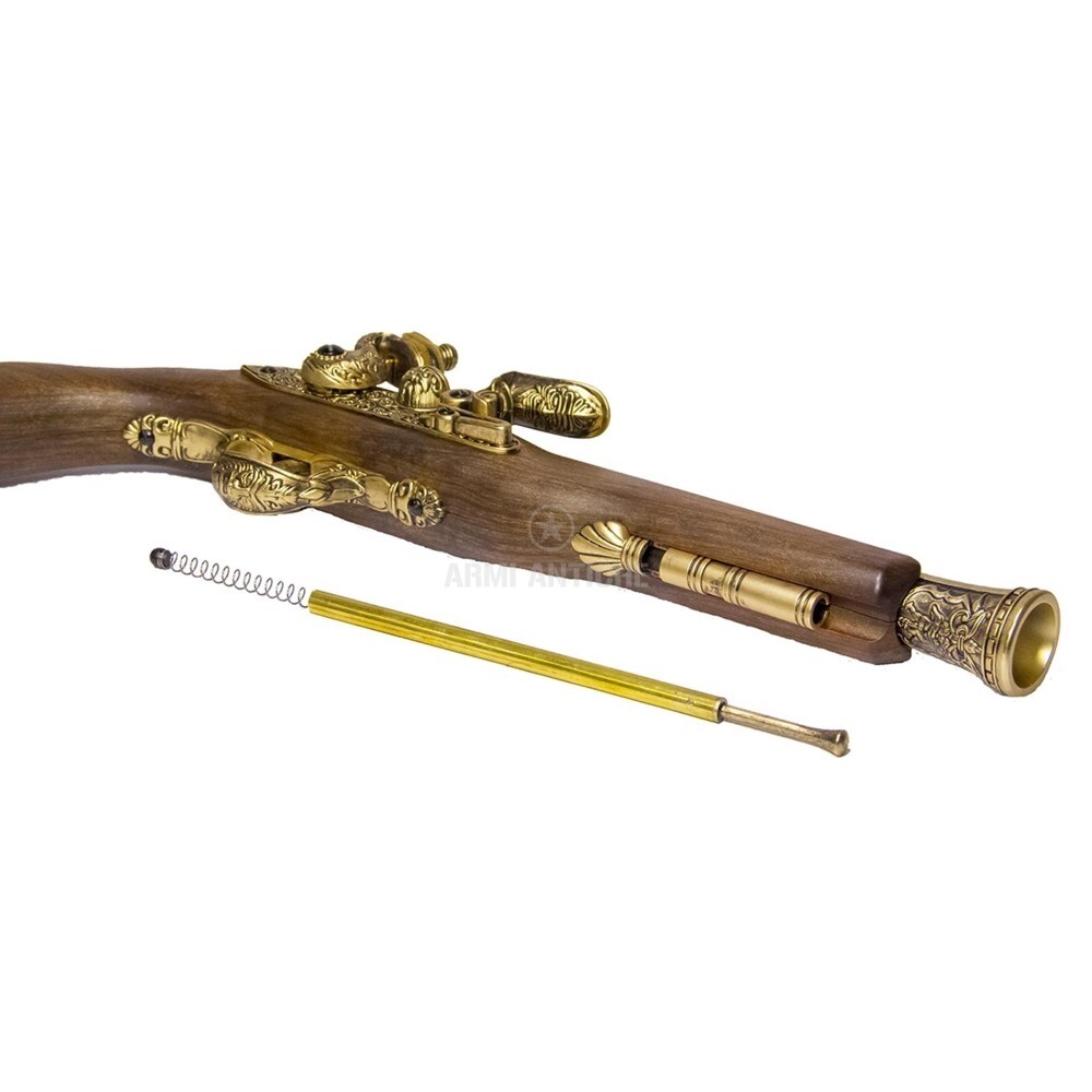 Pistola softair a gas avancarica-antica Pirate Flinlock colore oro marca HFC (HG 502GOLD) 