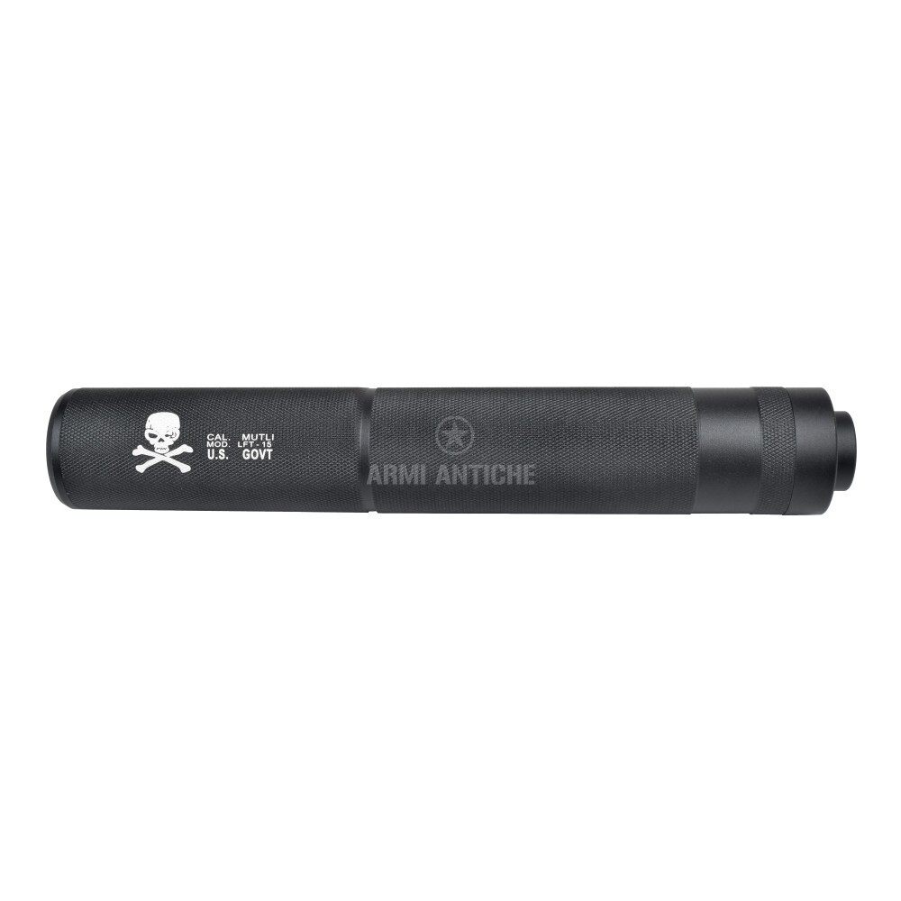 Silenziatore 200x30mm - Nero  TIPO F (CYMA)  TESCHI