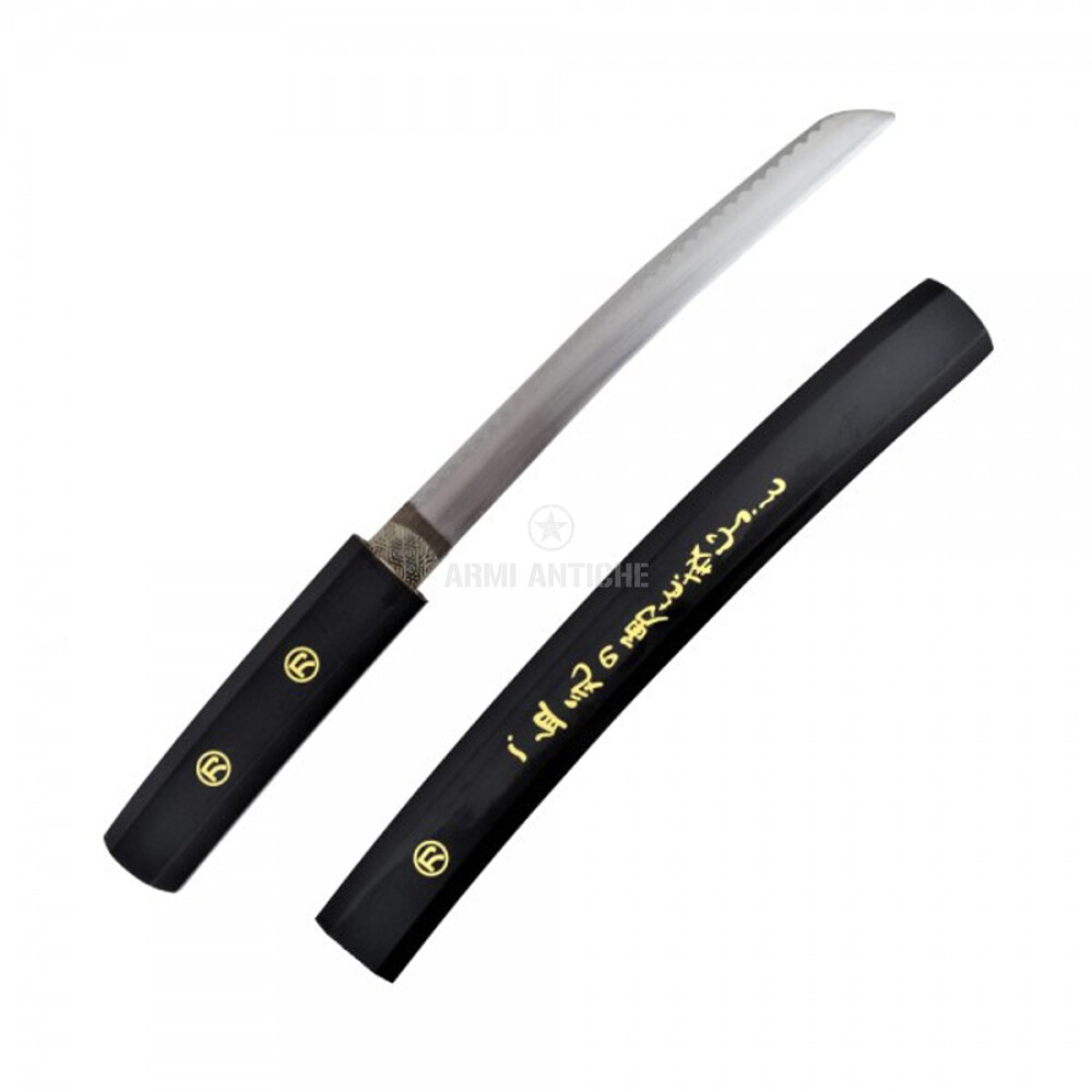 Tris katane di Goemon Nere con  supporto