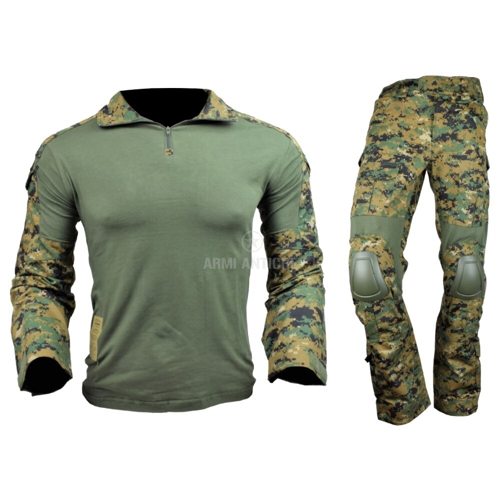 Divisa Mimetica Marpat  Completa Combat Warrior  Js Tactical 