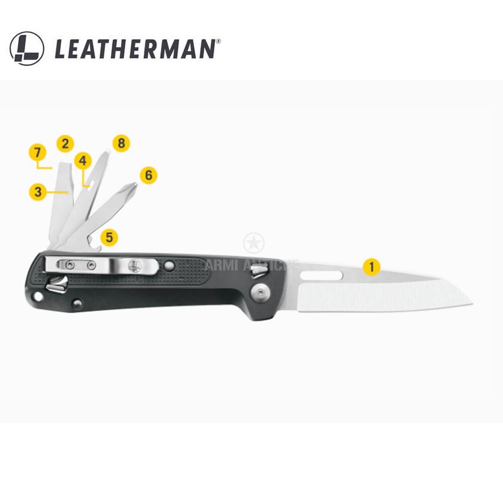 Leatherma coltello multiuso FREE K2  8 utensili