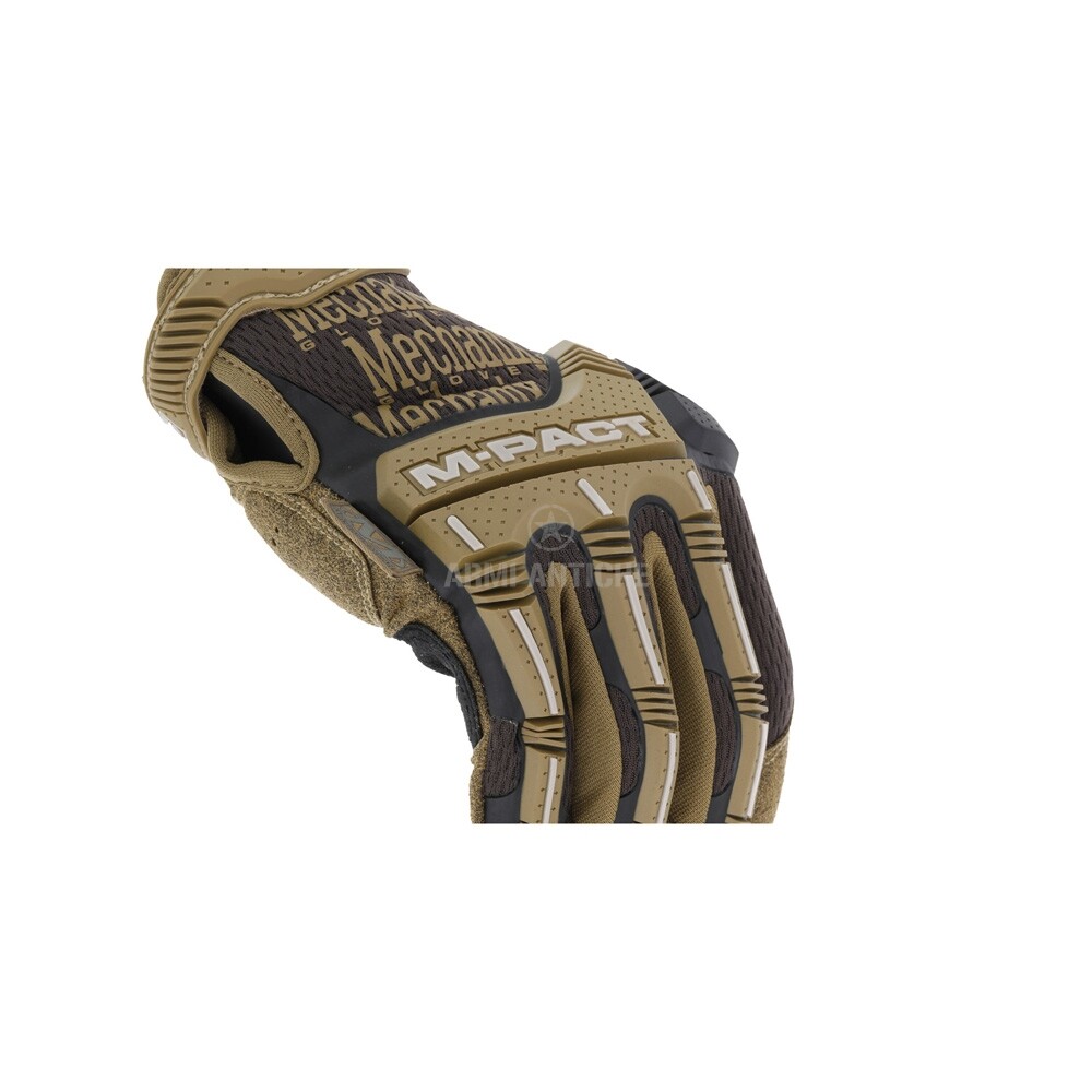 Guanto tattico M-Pact Coyote Brown a marchio Mechanix 