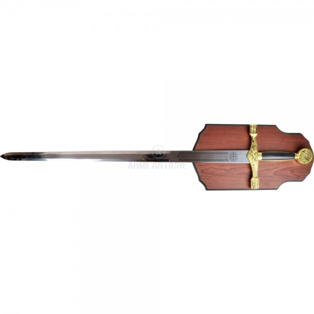 spada excalibur di re Artù DORATA 