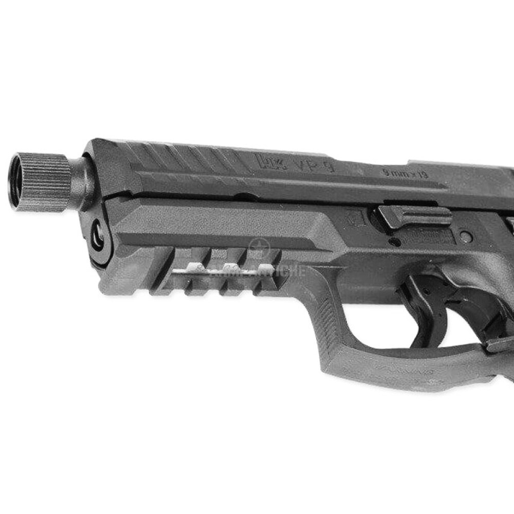 Pistola softair scarrellante a Gas VP9 Tactical colore nero H&K by Umarex