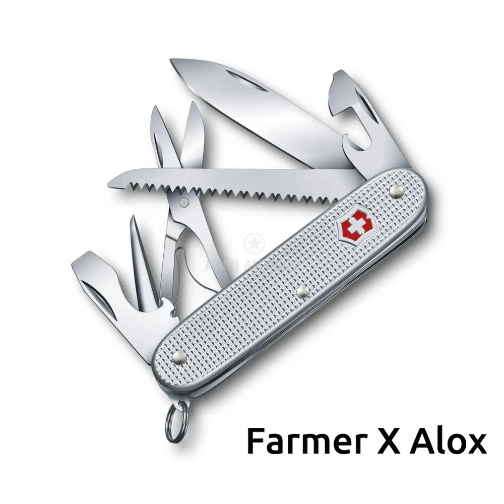 Coltello Farmer X  Alox Silver Victorinox  V-0.8271.26