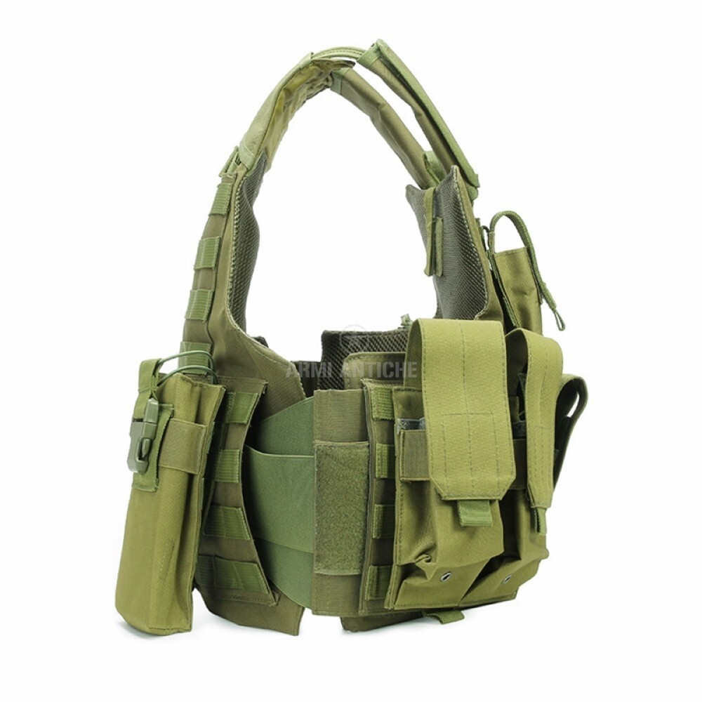 GILET TATTICO PROFES. MOD CIRAS VERDE