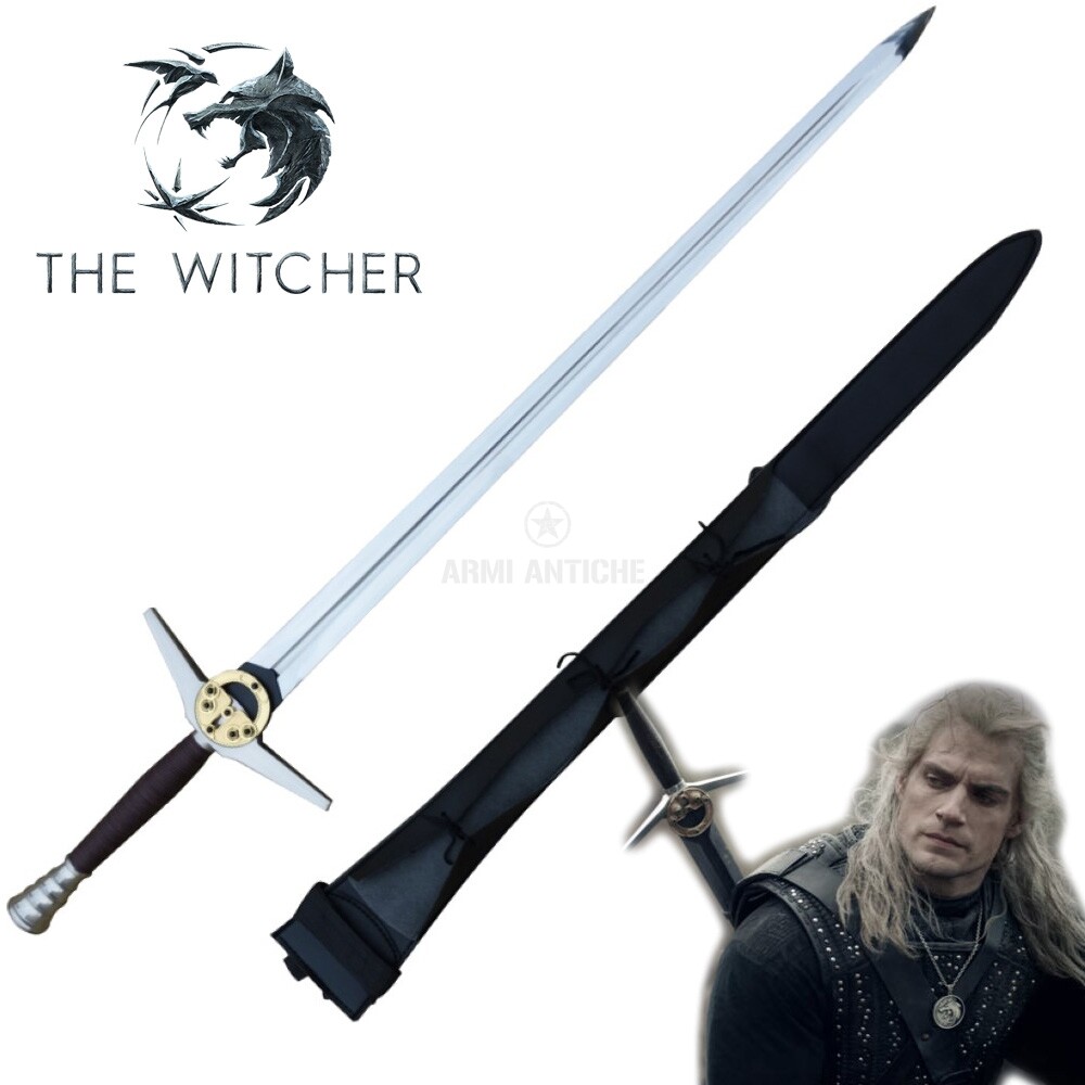Spada di Geralt di Rivia con Fodero dalla serie TV The Witcher di Netflix