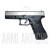 GLOCK 17 NIKEL A SALVE CALIBRO 8 mm